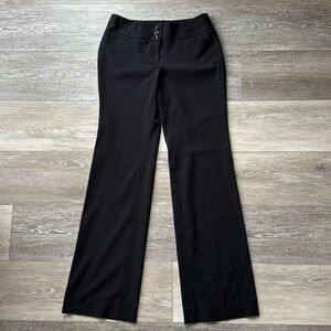 White House Black Market Black Boot Cut Pants
